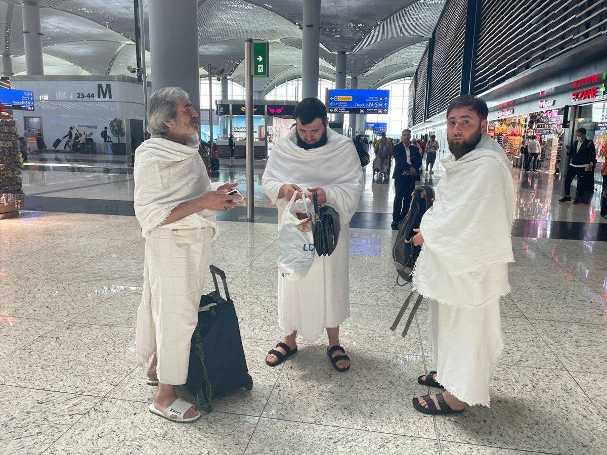 İstanbul'dan kutsal topraklara ilk uçuş