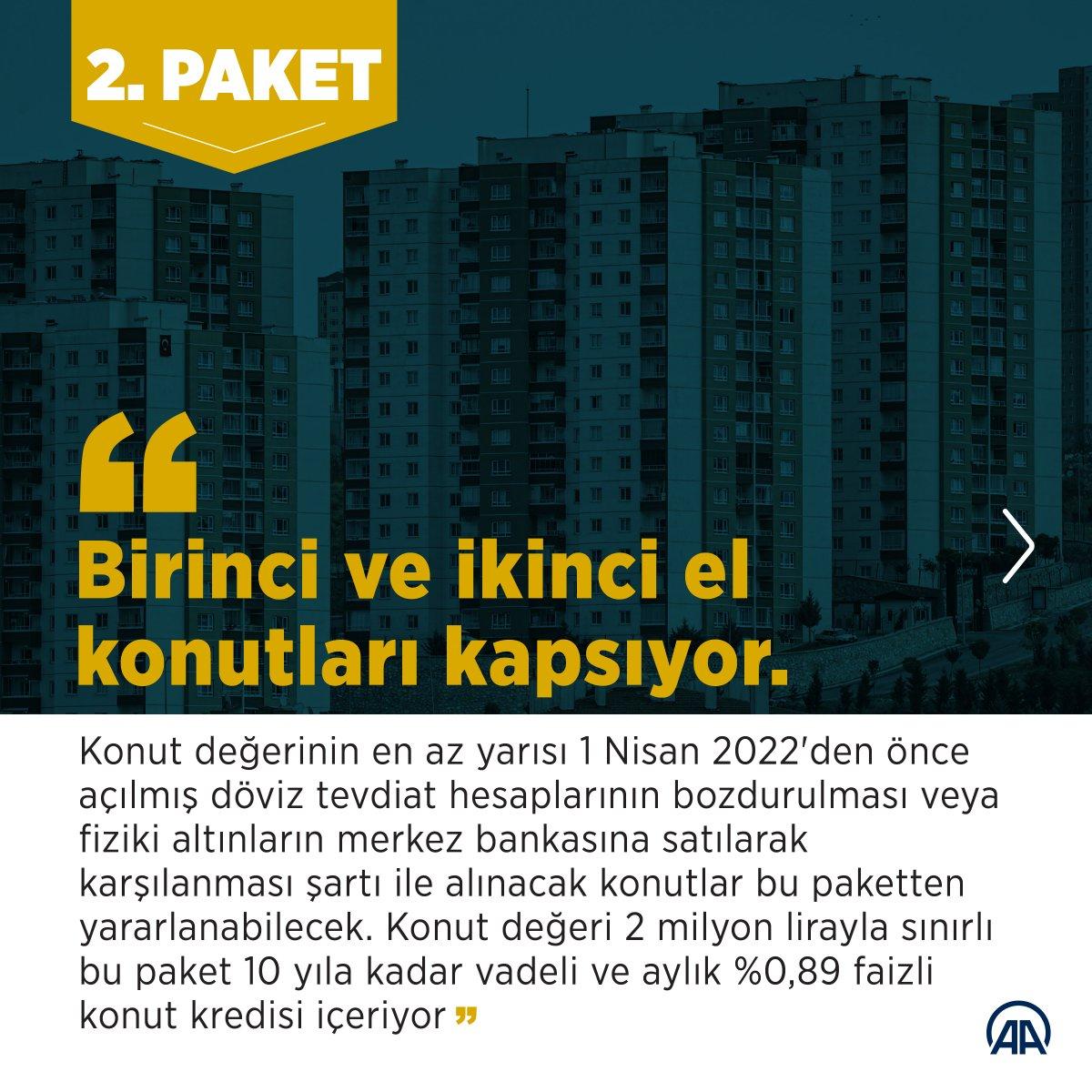 Konut finansmanında 3 yeni paket geliyor