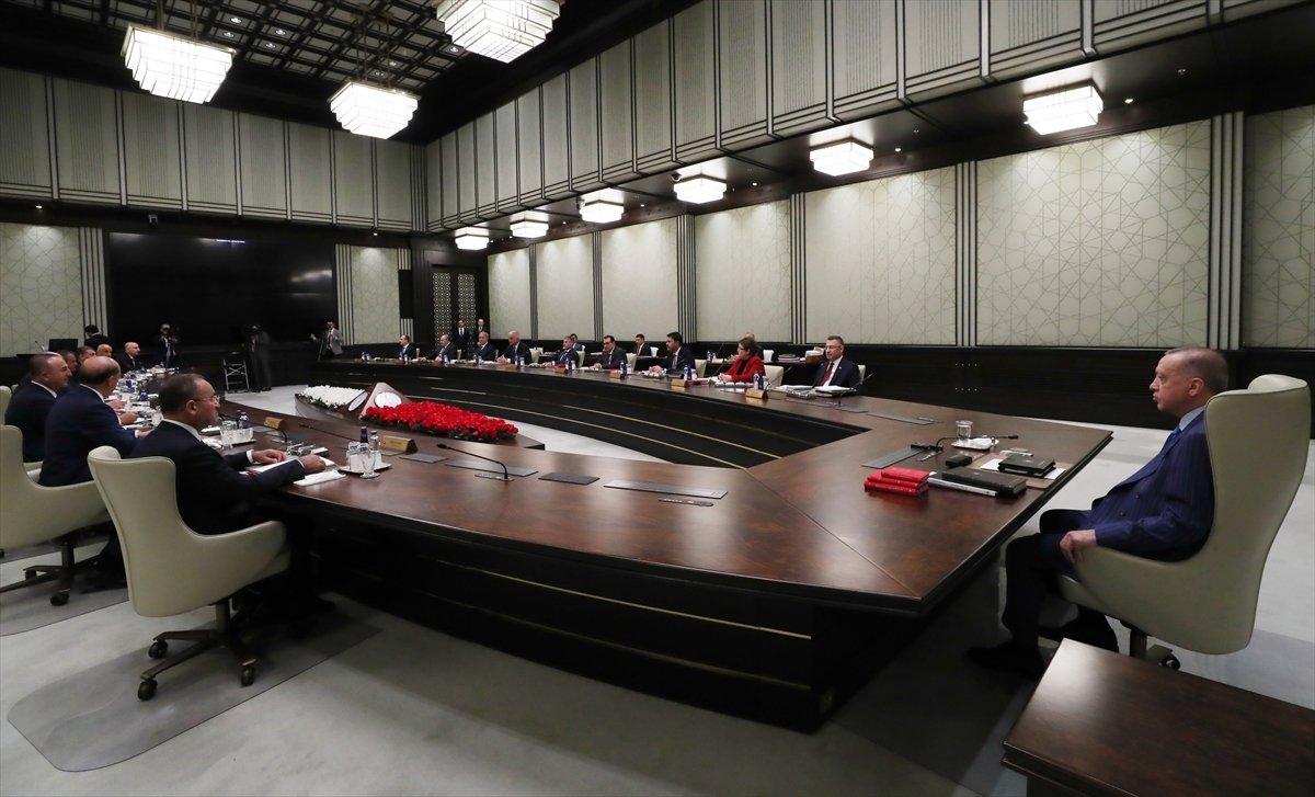 Kabinenin gündeminde Suriyeli sığınmacılar ve ekonomi var