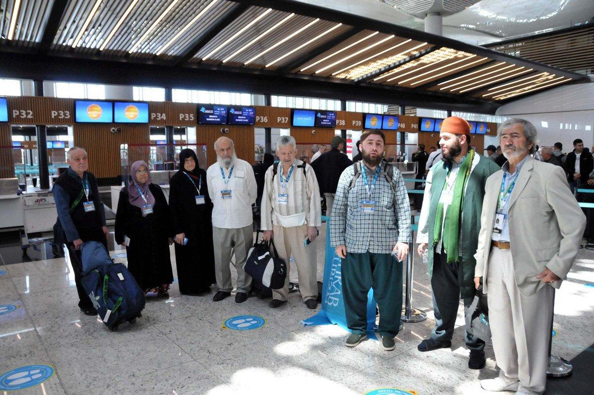 İstanbul'dan kutsal topraklara ilk uçuş