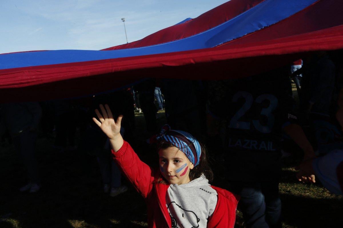 Trabzonspor'dan Yenikapı'da muhteşem kutlama