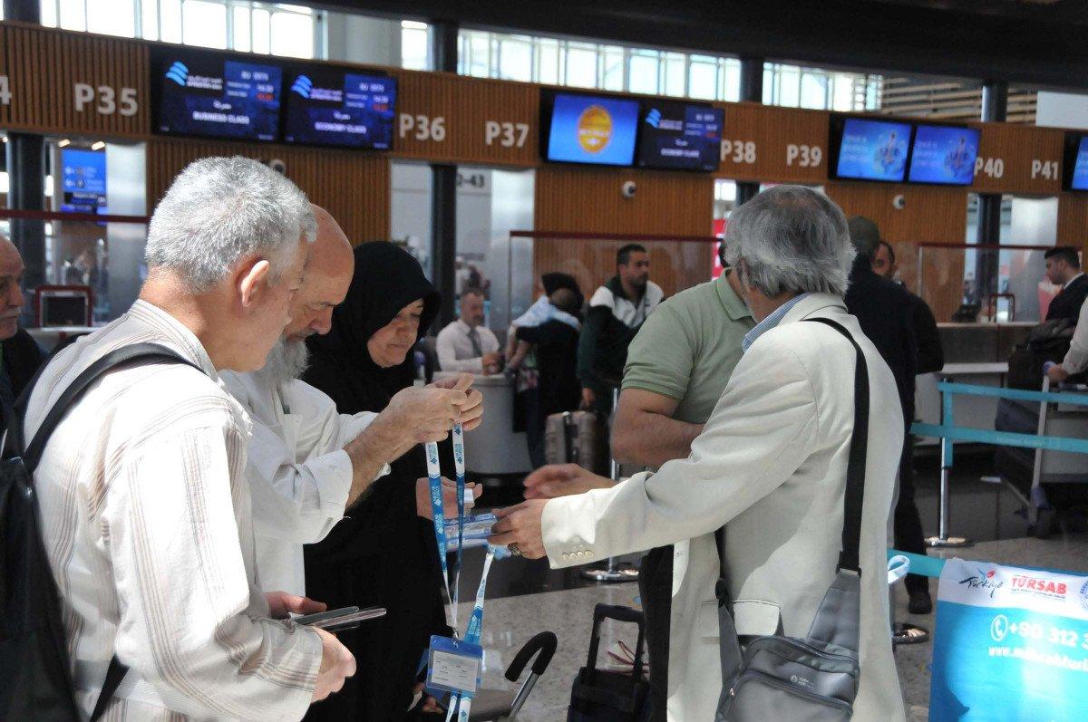 İstanbul'dan kutsal topraklara ilk uçuş