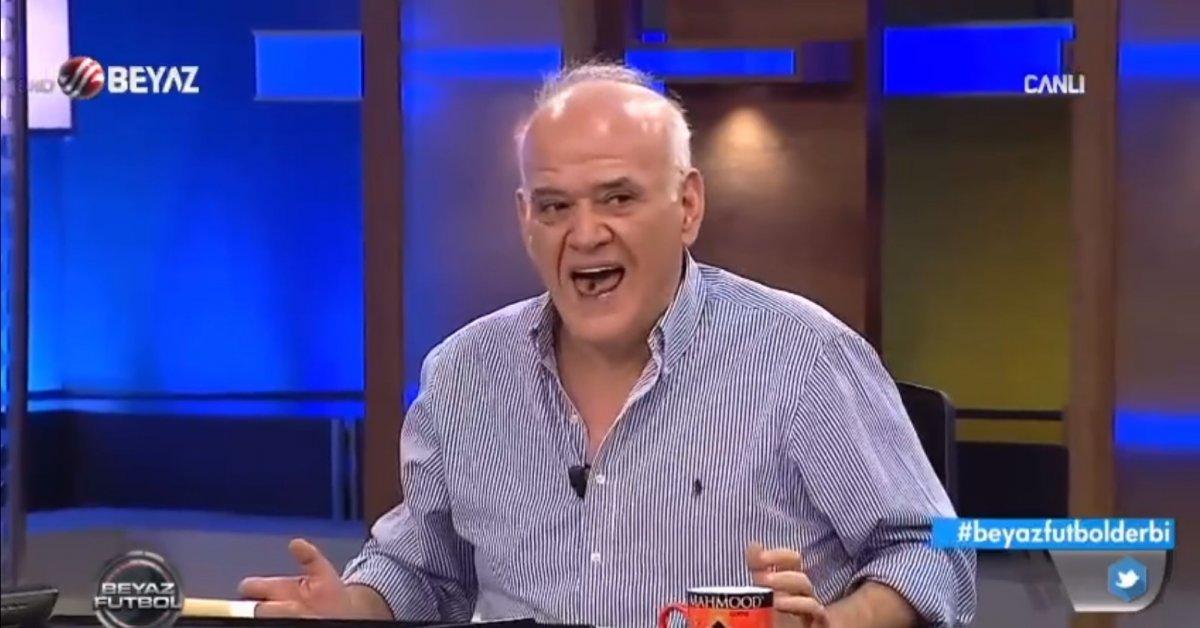 Ahmet Çakar canlı yayında sinek yedi