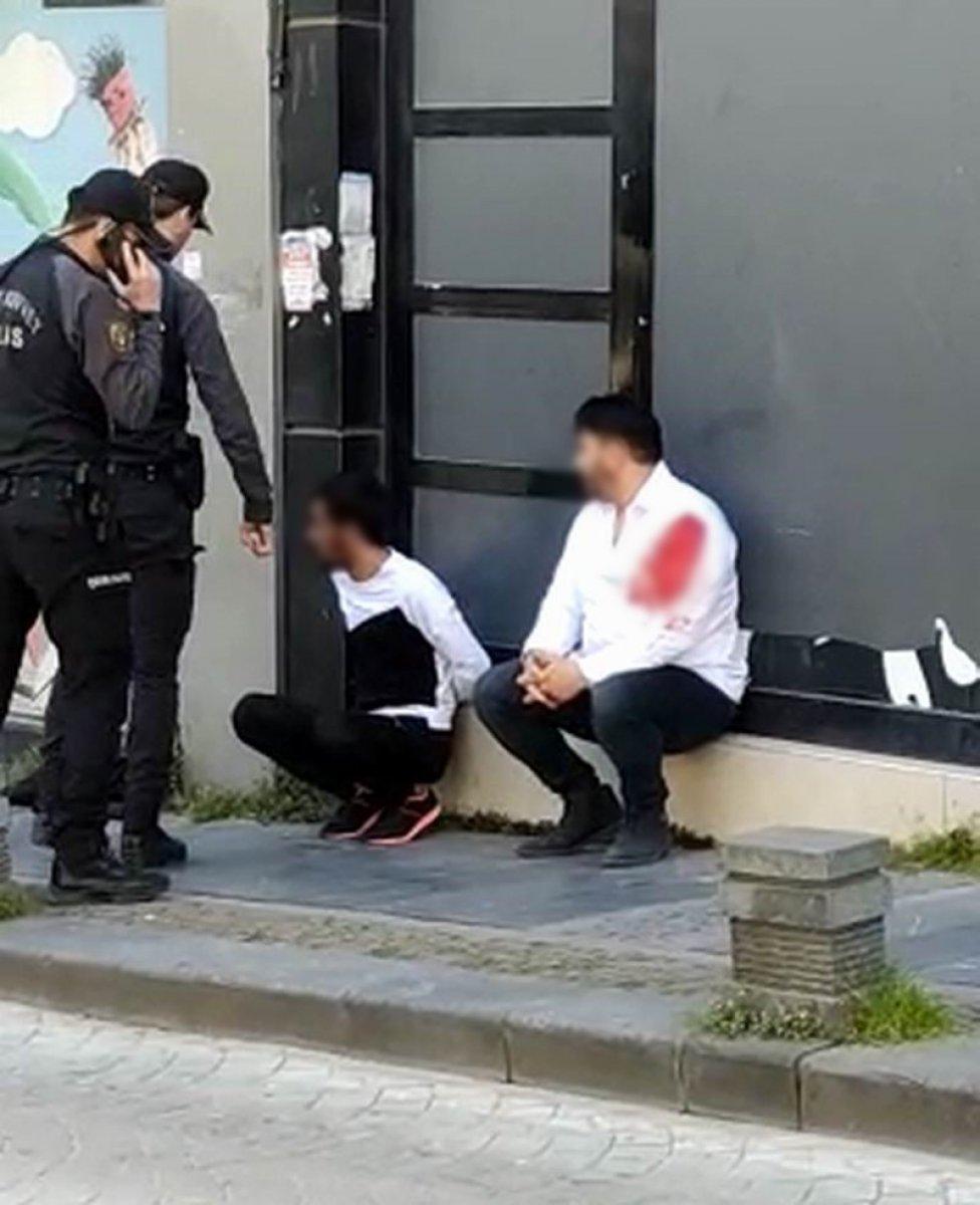Samsun’da iki yabancı uyruklu gencin kavgası