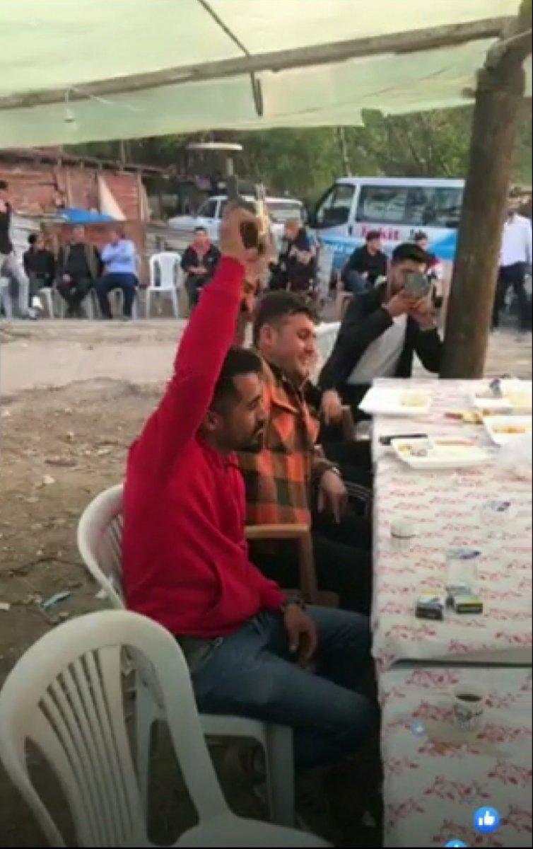 Tokat’ta düğünde havaya ateş edenler, jandarma operasyonuyla yakalandı