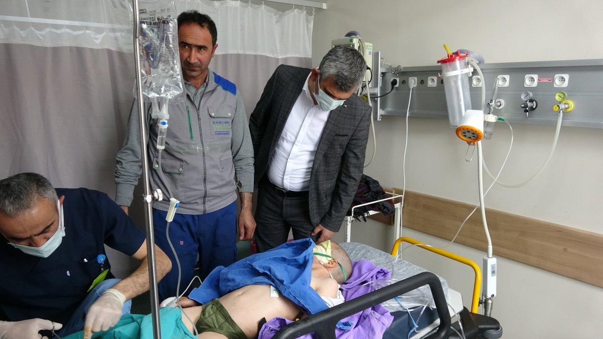 Tokat'ta çocukların oynadığı cisim, bomba gibi patladı