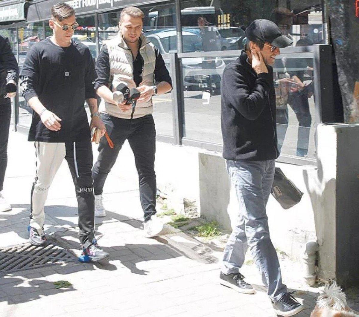 Rıdvan Dilmen'le Mesut Özil buluştu