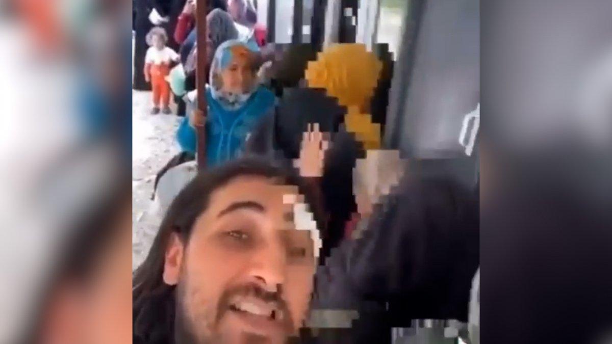 Gaziantep'te Suriyeli kadınları kayda alan şahıs yakalandı