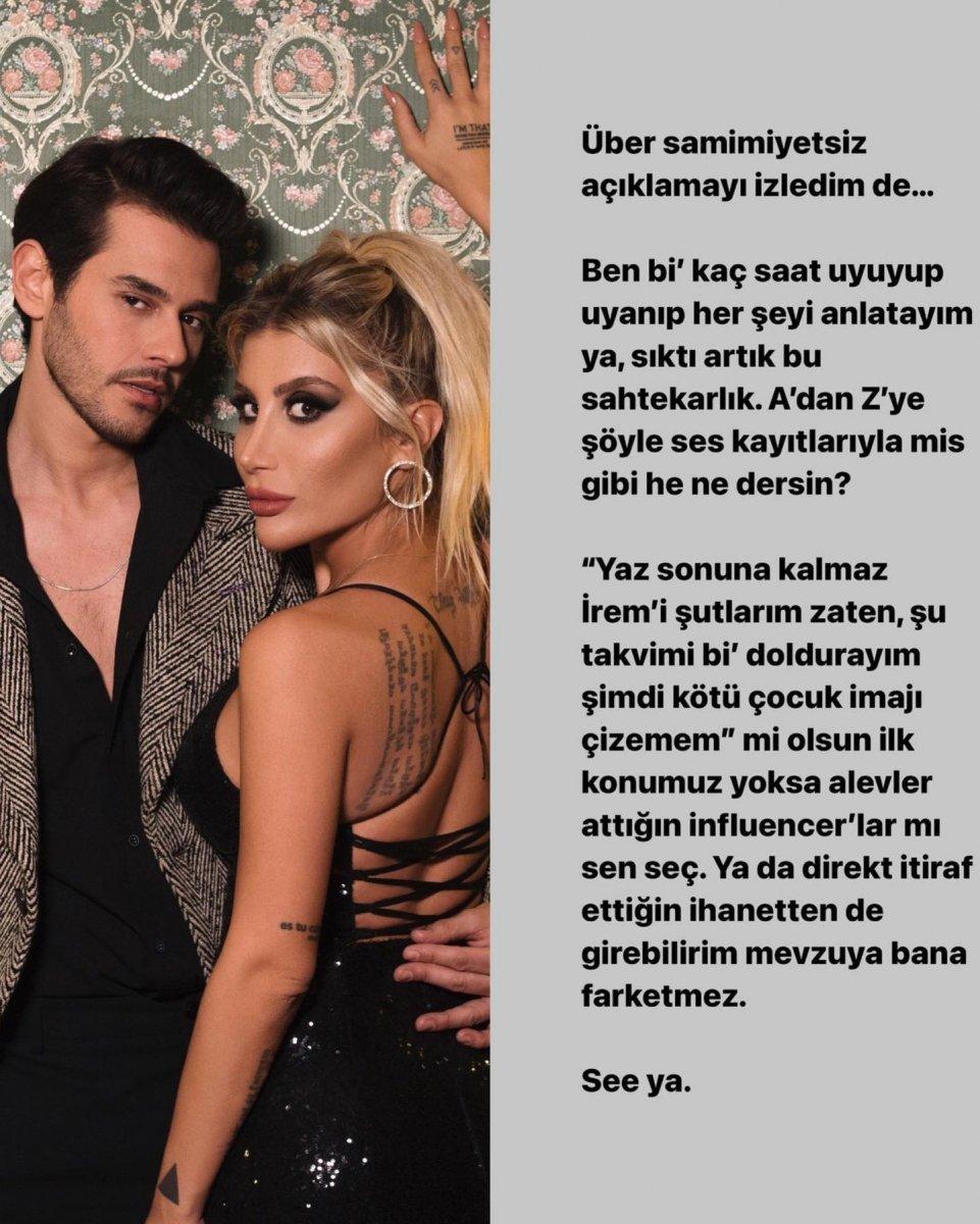 Ebru Şancı: Cem Belevi damacanaya yükselenler gibi