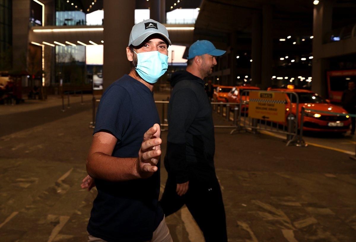 Balıkçıların Bali açıklarında bulduğu Türk kaptan İstanbul'a döndü