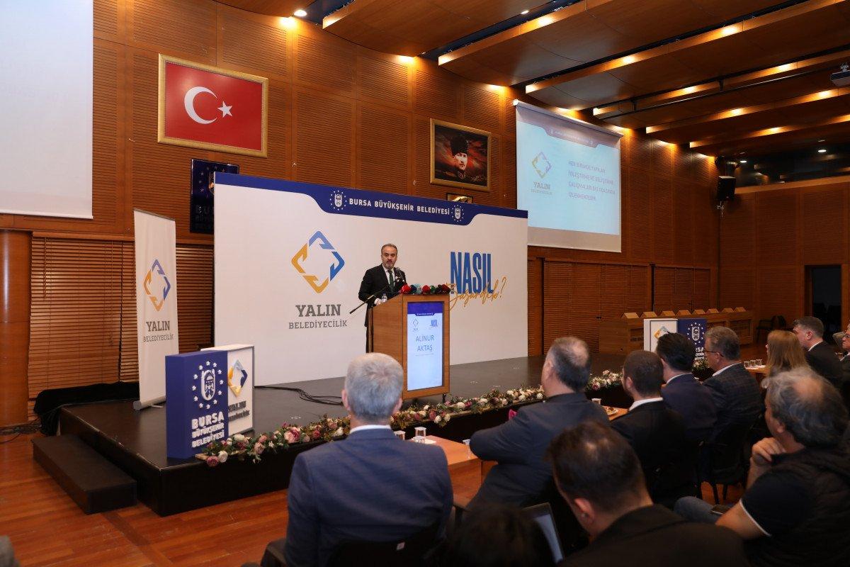 Bursa Büyükşehir Belediyesi'nden örnek model: 196 milyon lira tasarruf sağlandı