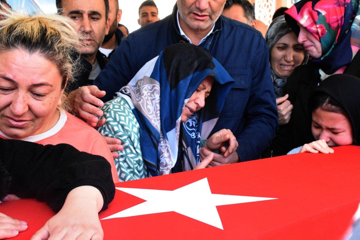 Kazada ölen polis memuru Abdülkadir Kılıç toprağa verildi