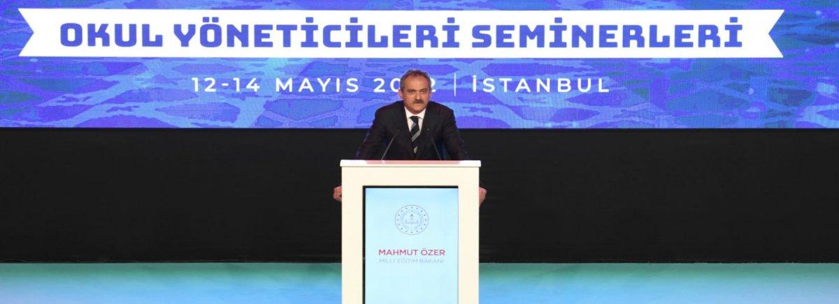 Mahmut Özer: Uzman ve başöğretmenlik eğitim programı yarın ilan edilecek