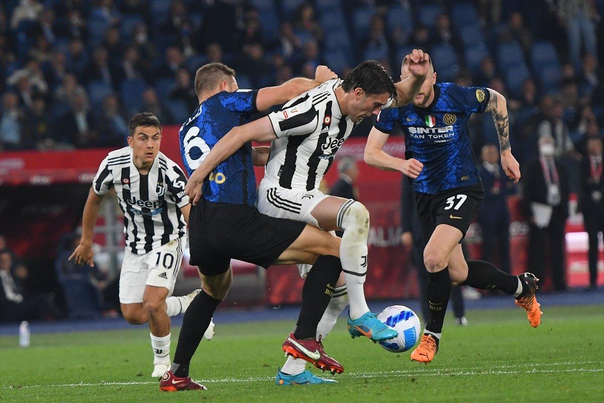 İtalya Kupası'nın sahibi Inter