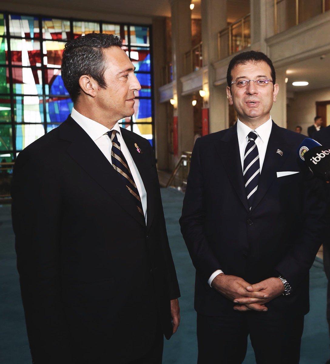 Ali Koç ile Ekrem İmamoğlu bir araya geldi