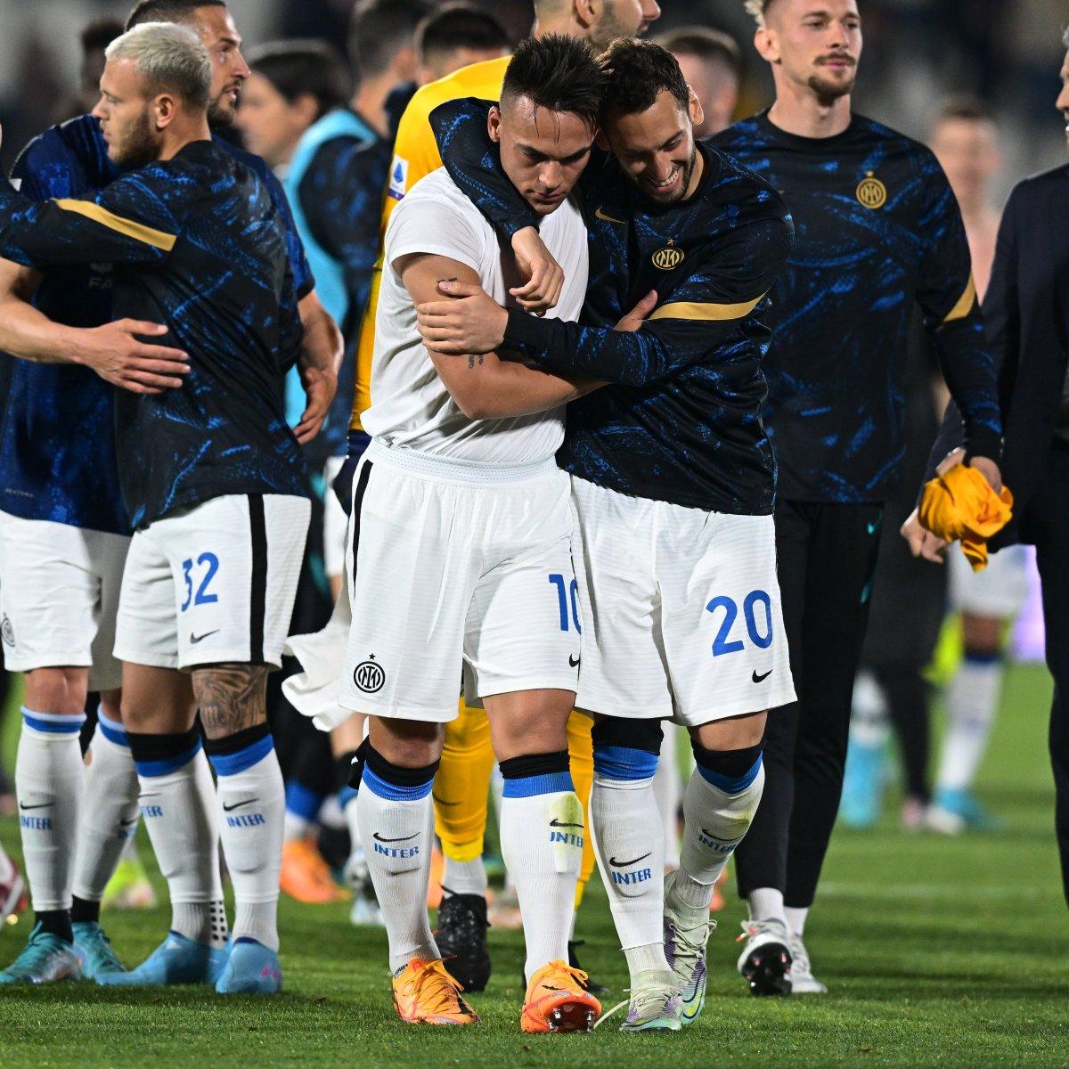 İtalya Kupası'nın sahibi Inter