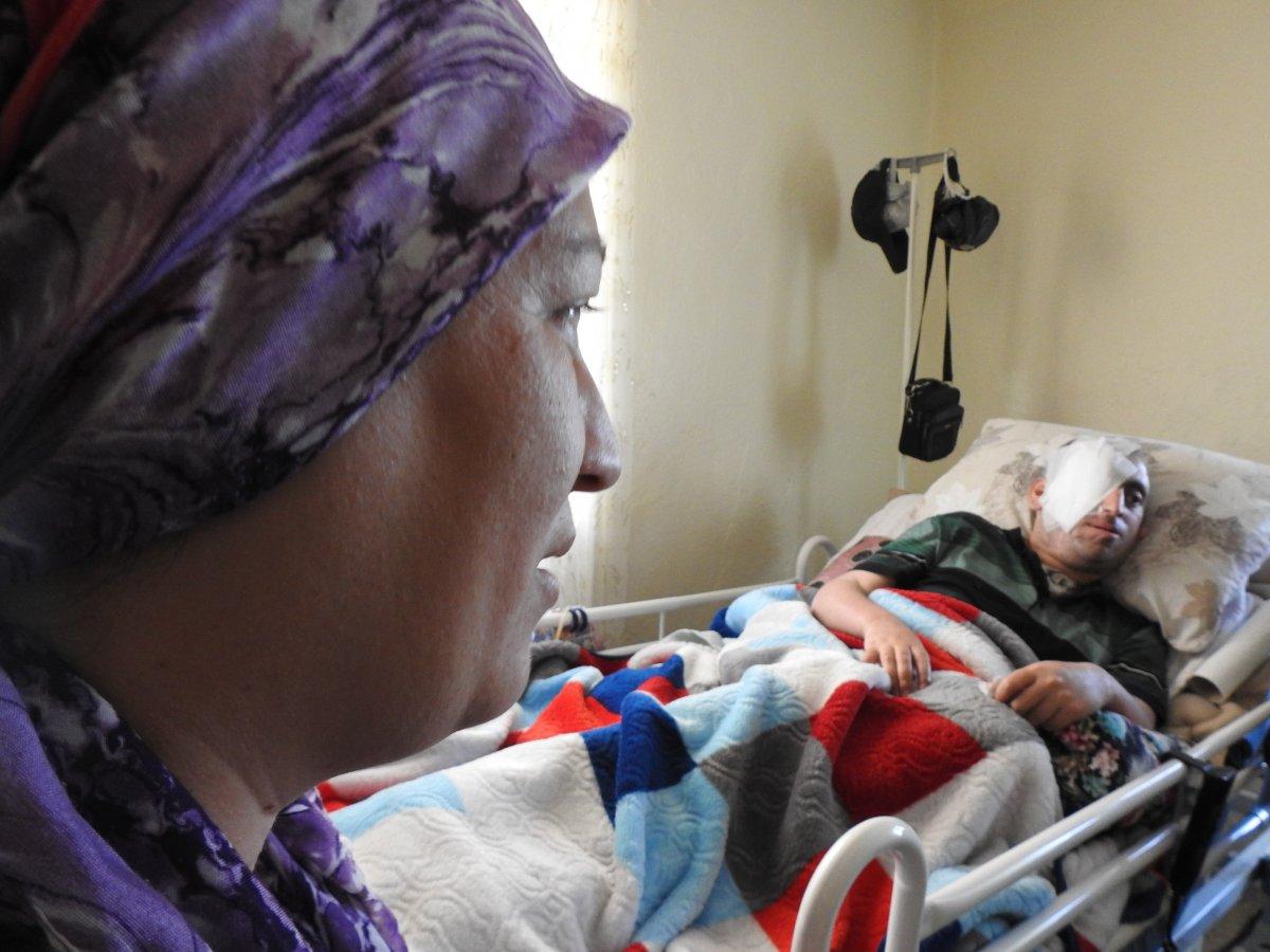 Manisa'da trafik kazası geçirdi, yatağa mahkum kaldı