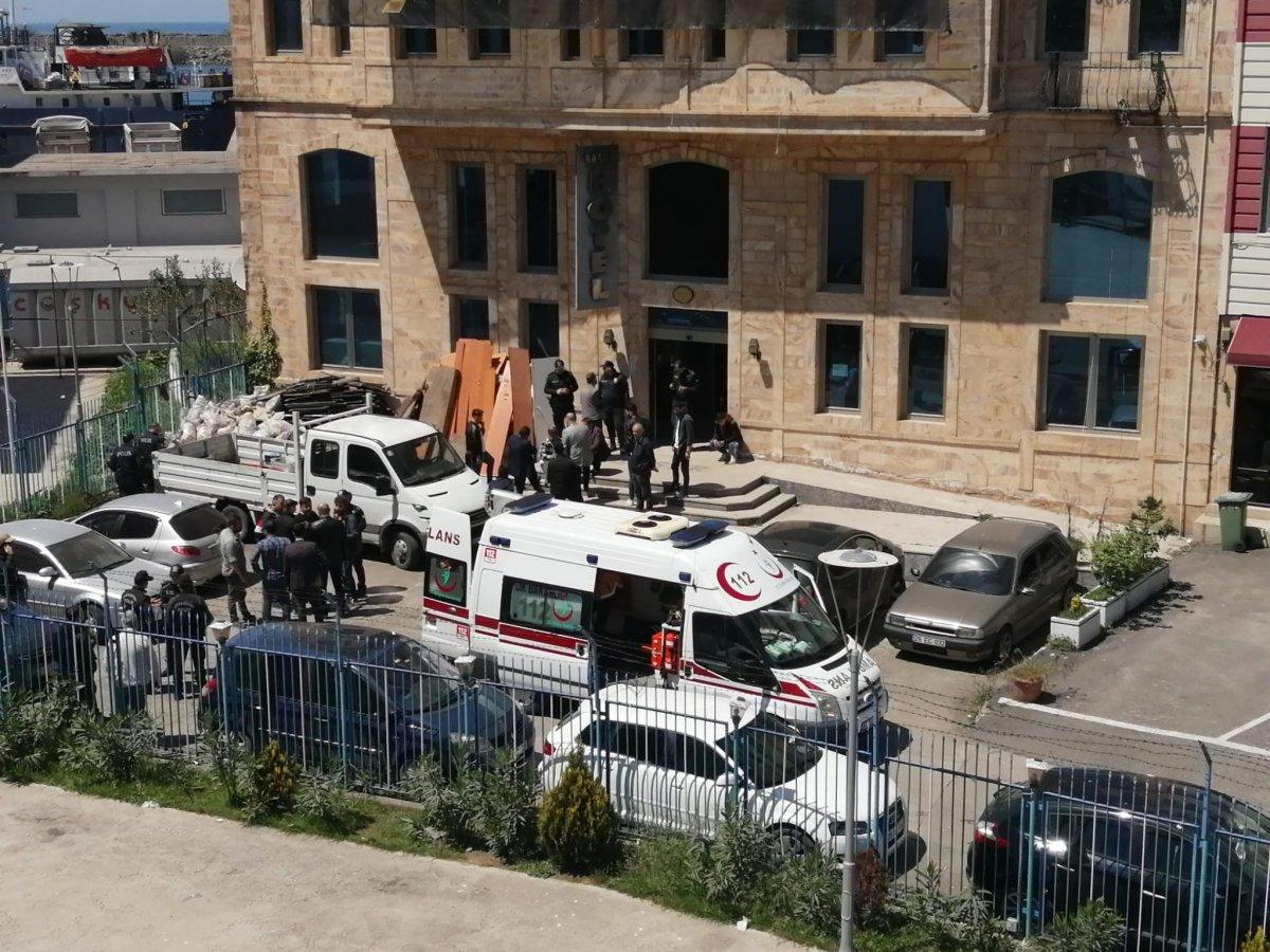 Giresun'da asansör düştü: 1 ölü, 2 yaralı