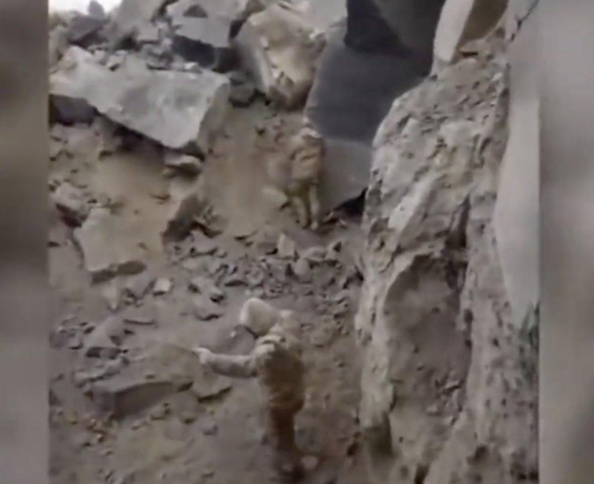 Ağrı Dağı'ndaki operasyondan yeni görüntüler