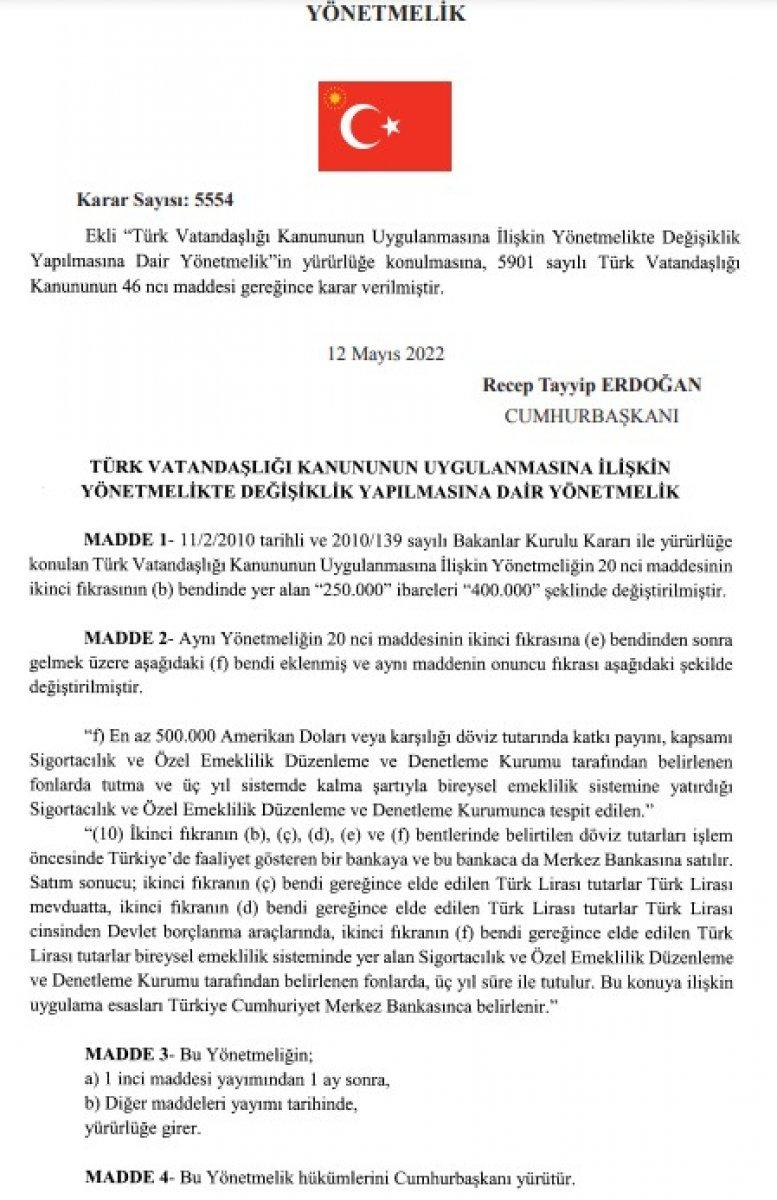 Yabancılara konut ve BES'le vatandaşlık şartları değişti