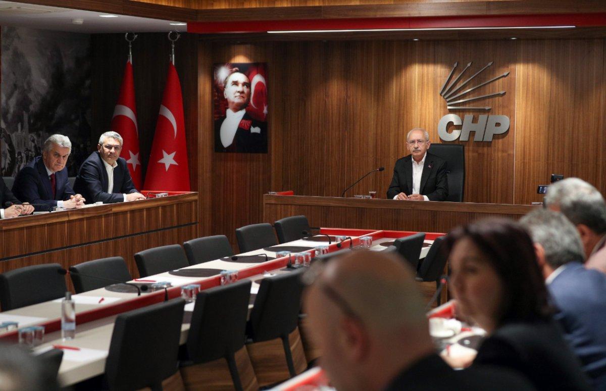 CHP'den olağanüstü MYK toplantısı