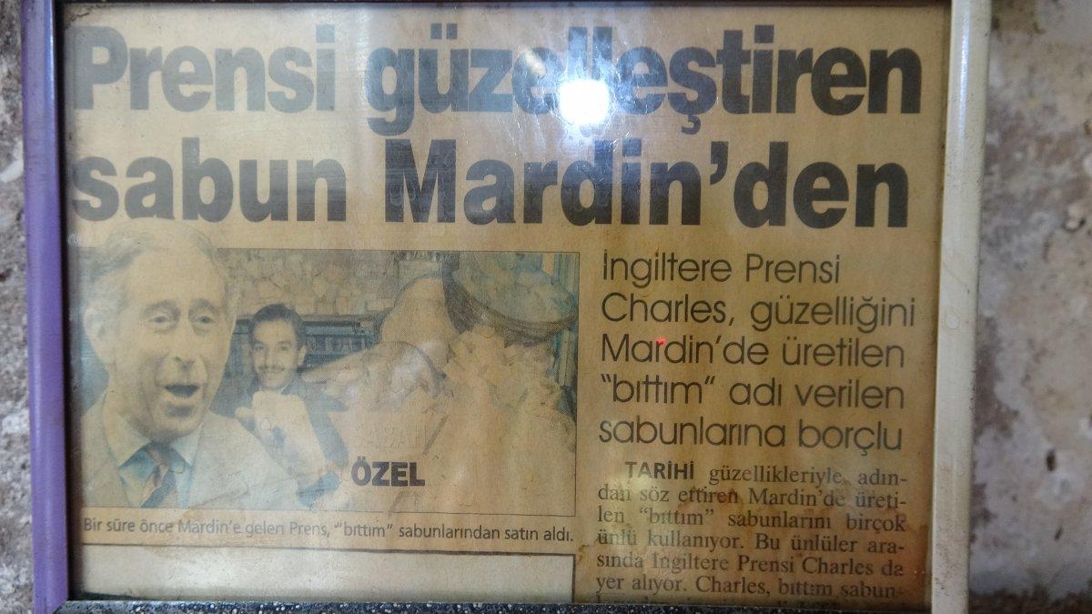 Prens Charles, Mardin’den sabun sipariş ediyor