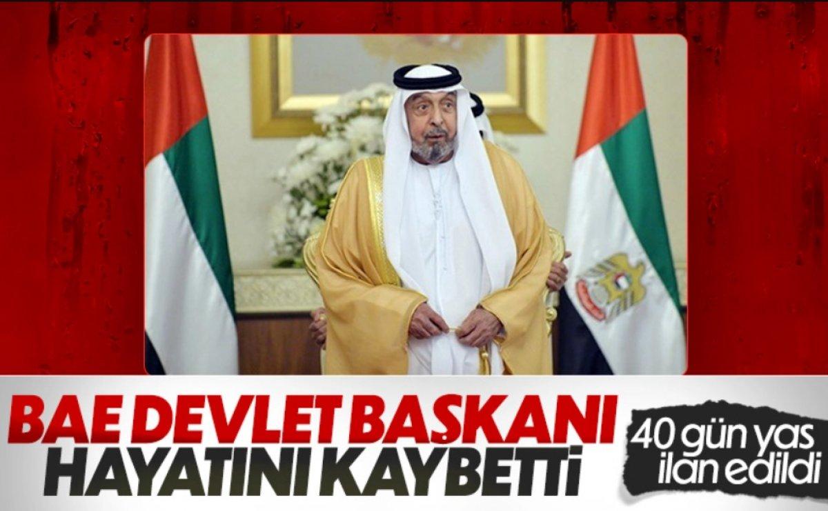 Cumhurbaşkanı Erdoğan: Taziye için Birleşik Arap Emirlikleri'ne gideceğim