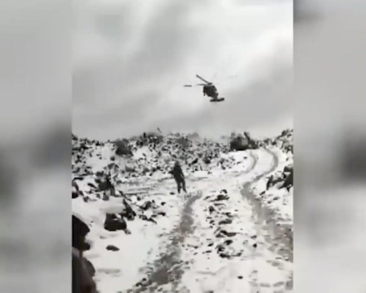 Ağrı Dağı'ndaki operasyondan yeni görüntüler