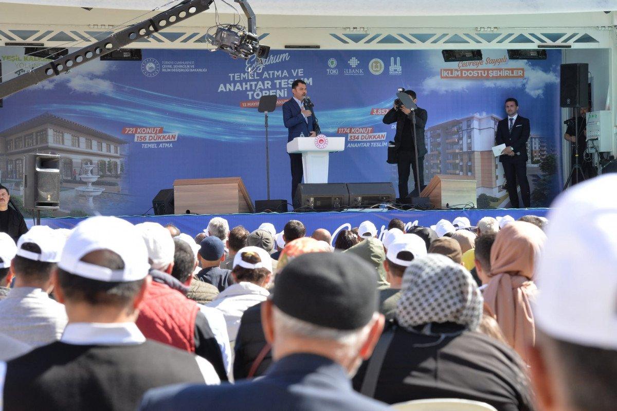 Murat Kurum'dan 6'lı masa eleştirisi: Cumhurbaşkanımıza ve milletimize parmak sallıyorlar