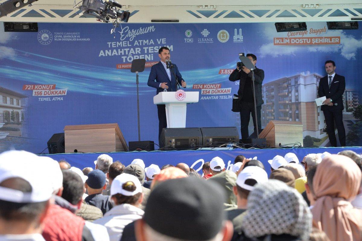 Murat Kurum'dan 6'lı masa eleştirisi: Cumhurbaşkanımıza ve milletimize parmak sallıyorlar