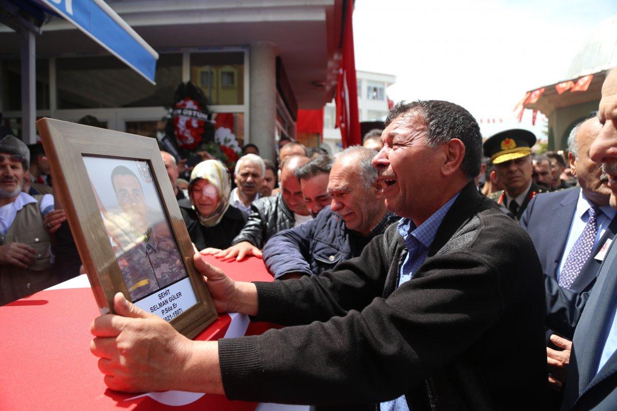 Şehit Selman Güler, son yolculuğuna uğurlandı