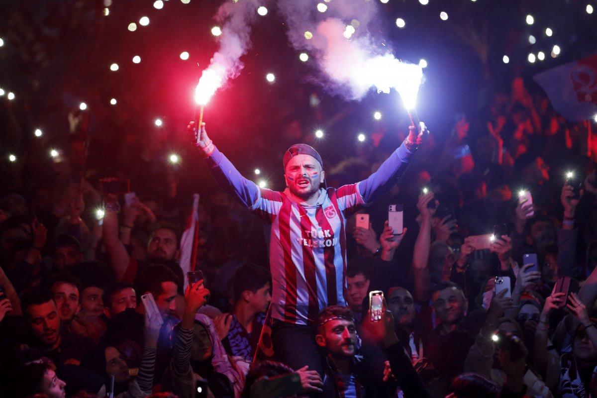 Trabzonspor'un kutlamaları New York Times'ta