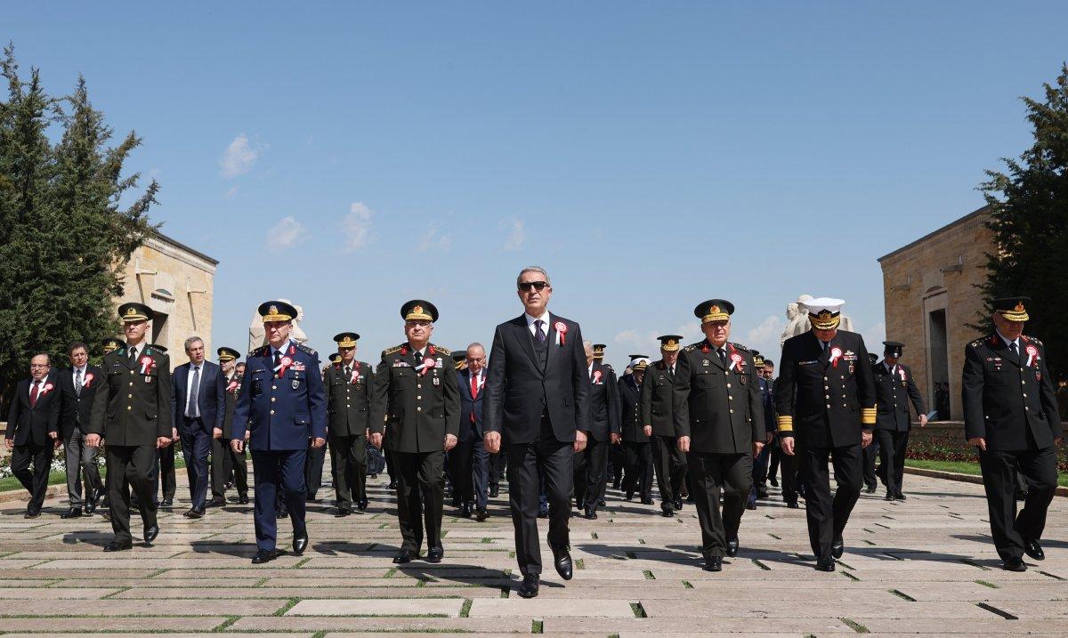 Komuta kademesinden Anıtkabir'e ziyaret