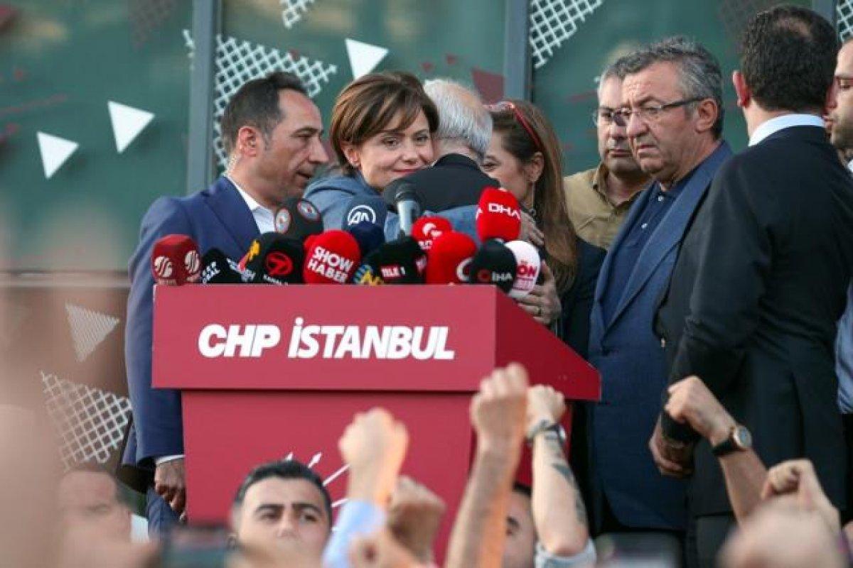 Kemal Kılıçdaroğlu, MYK'da Canan Kaftancıoğlu'na sahip çıktı