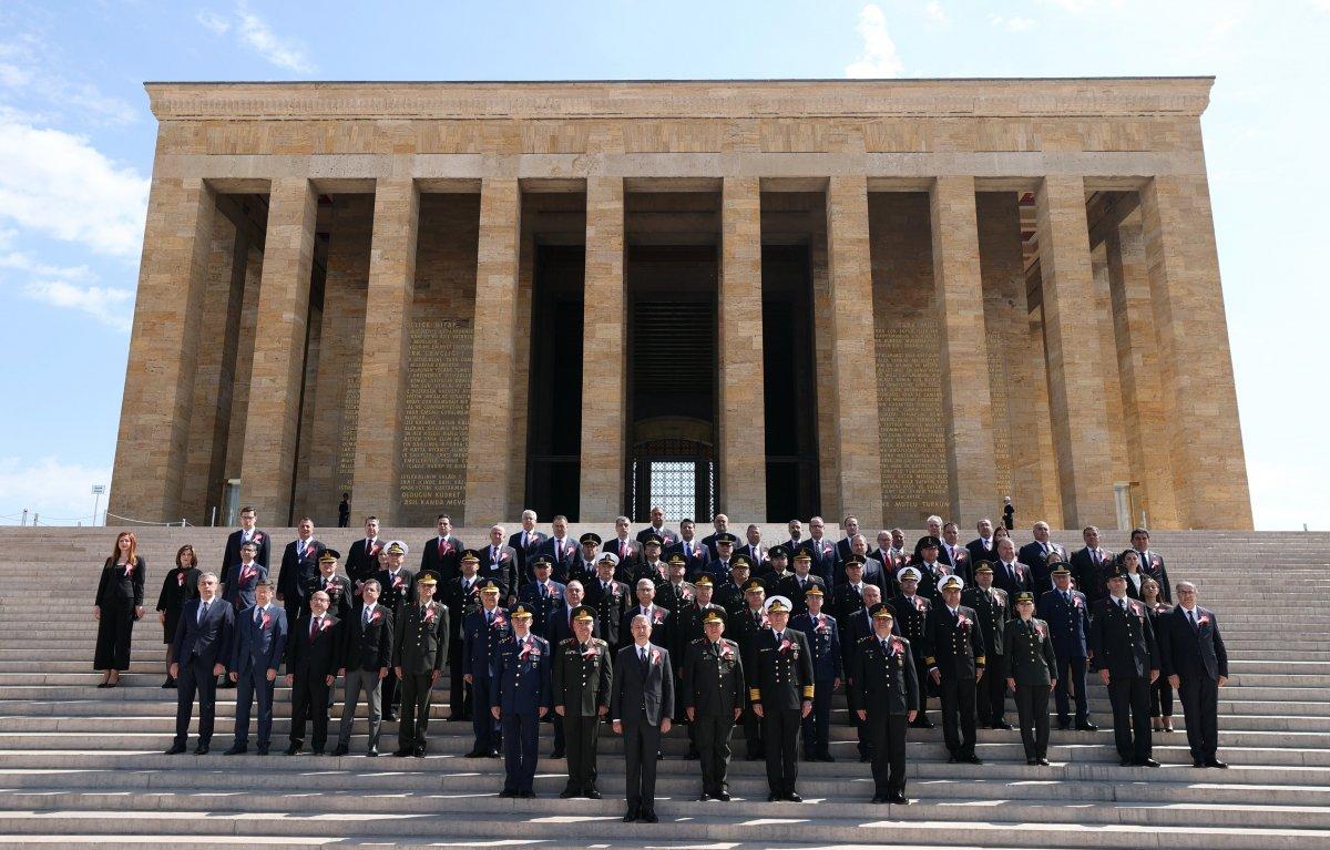 Komuta kademesinden Anıtkabir'e ziyaret