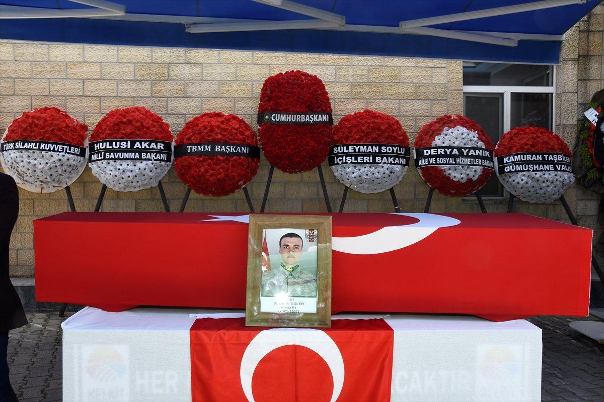 Şehit Selman Güler, son yolculuğuna uğurlandı
