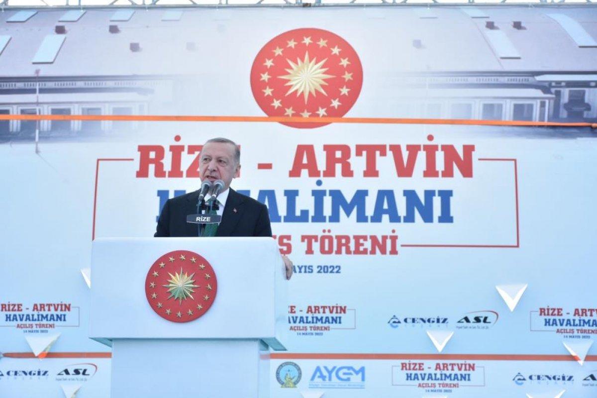 Rize-Artvin Havalimanı açıldı