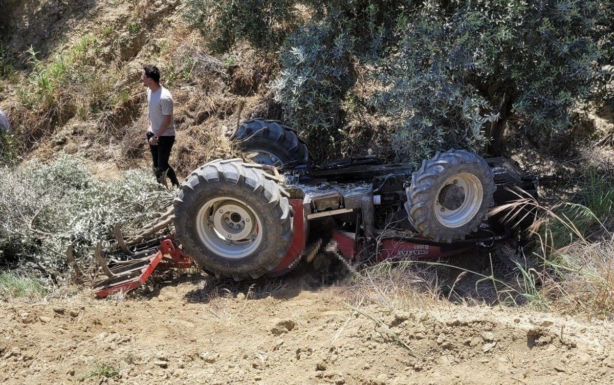 Aydın'da traktörün altında kalan sürücü hayatını kaybetti