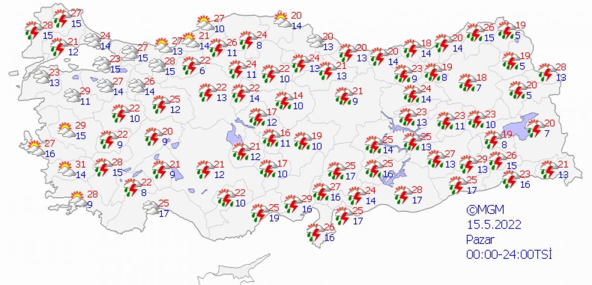 Meteoroloji duyurdu: 5 bölgede kuvvetli yağış