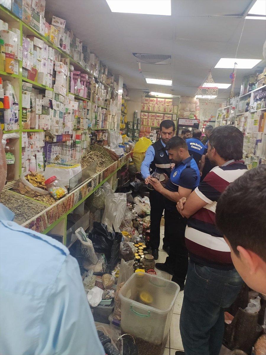 Şanlıurfa'da yere dökülen isotu satan esnafa para cezası