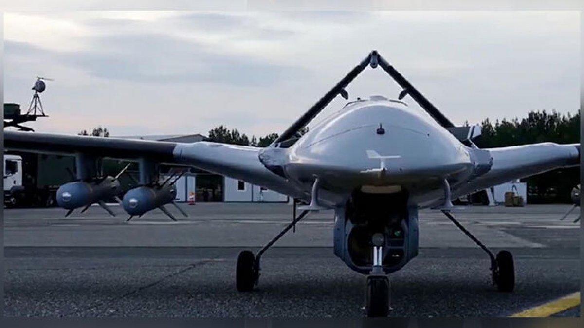 CATS kameralı yeni SİHA'lar teslim edildi