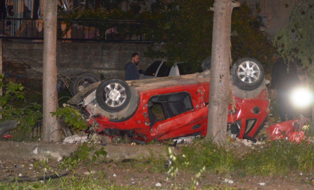 Samsun'da araç takla attı: 2 ölü, 1 yaralı