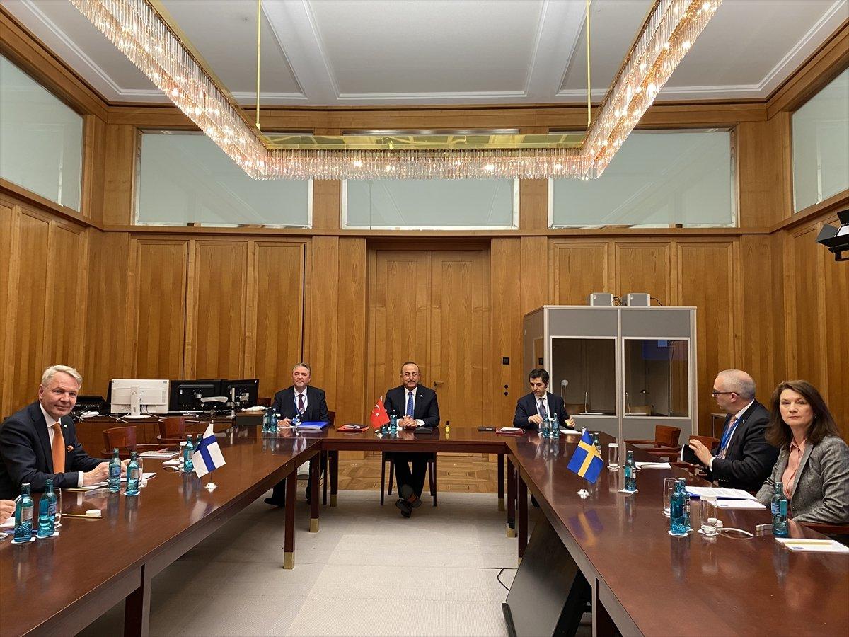 Türkiye, İsveç ve Finlandiya'dan üçlü zirve