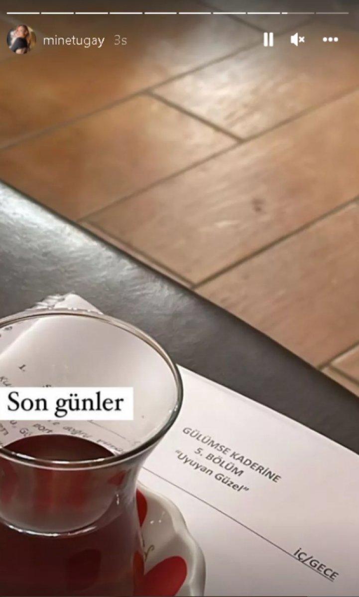 Mine Tugay'dan veda paylaşımı geldi