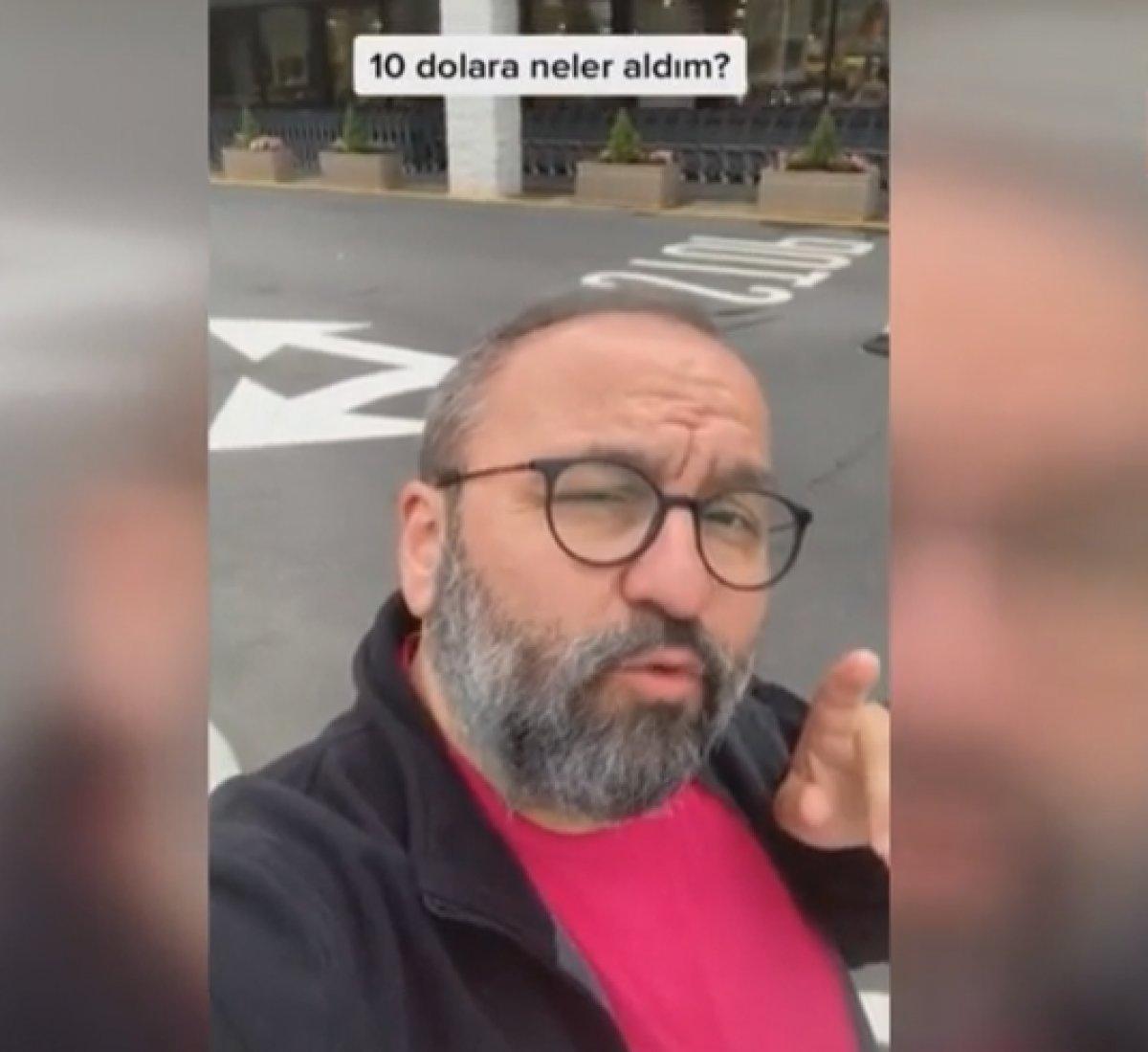 ABD'ye yerleşen Erdem Baş, market fiyatlarını karşılaştırdı