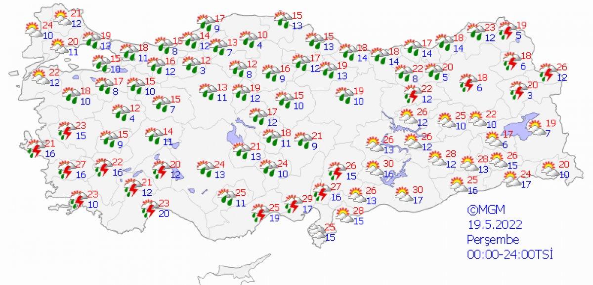 Meteoroloji duyurdu: 5 bölgede kuvvetli yağış