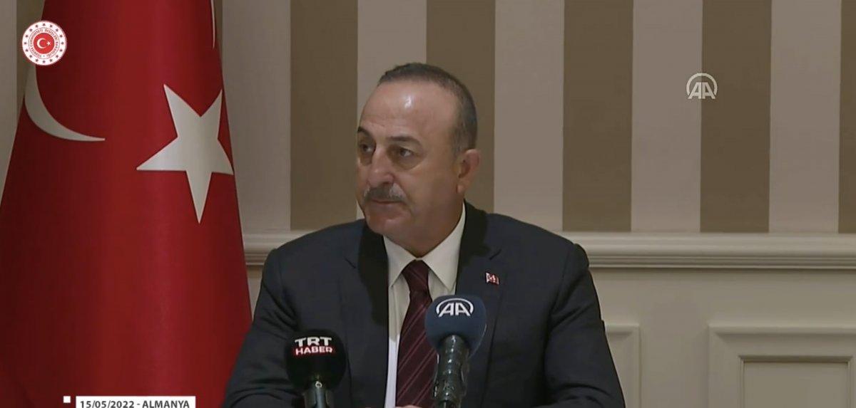 Mevlüt Çavuşoğlu: İsveç ve Finlandiya'nın terör ile ilişkilerini anlattık