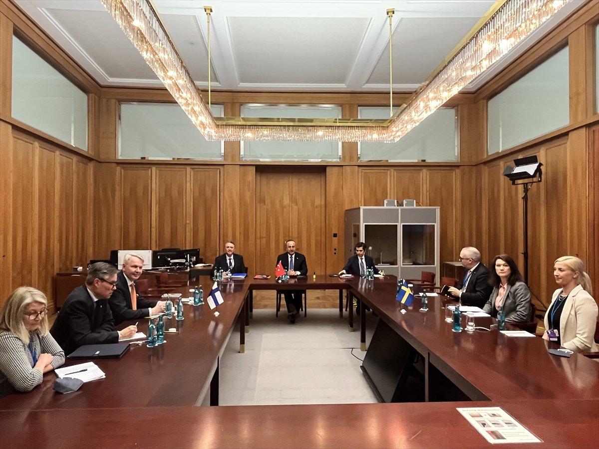 Türkiye, İsveç ve Finlandiya'dan üçlü zirve