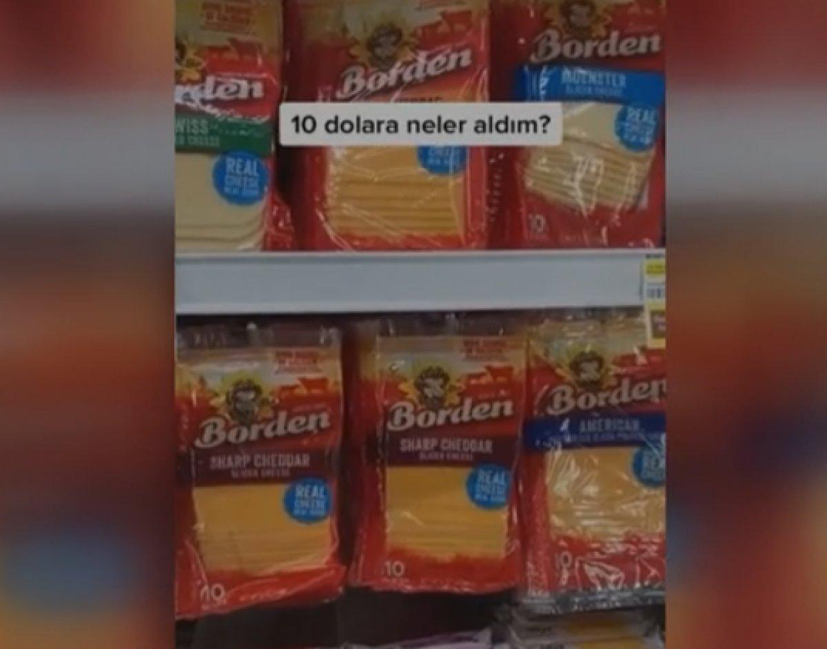 ABD'ye yerleşen Erdem Baş, market fiyatlarını karşılaştırdı