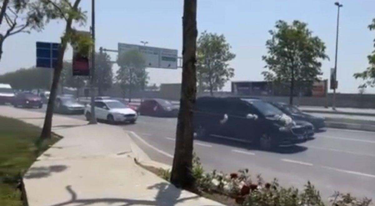 Kartal'da drift atan maganda kamerada